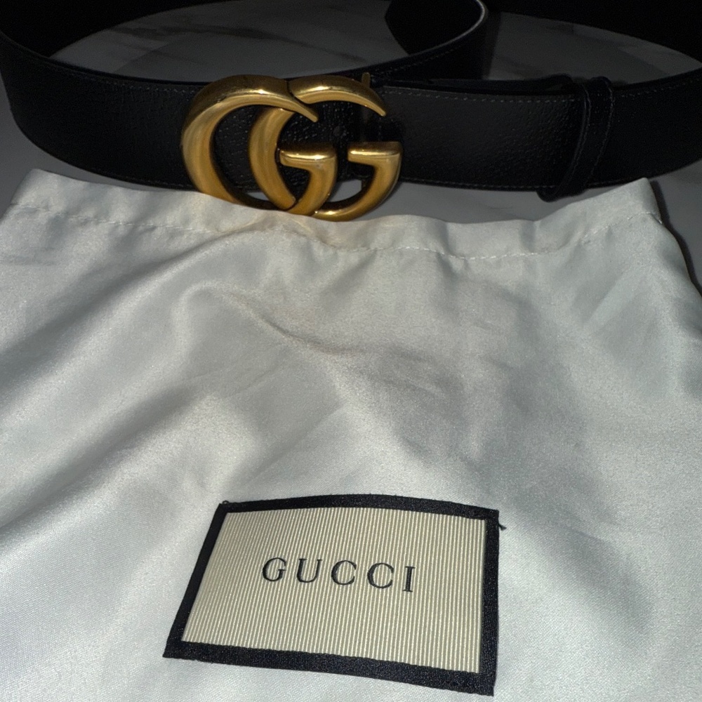 Gucci Leather Belt 🖤✨